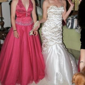 Size small Andy Anand prom dress - mermaid fit